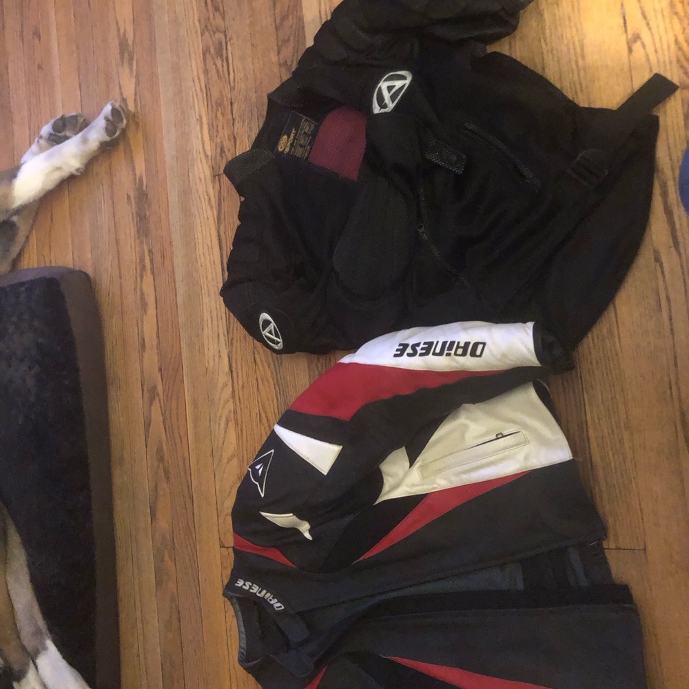 Dainese Leather jacket UK 52 & XL Avg mesh motorcycle jacket